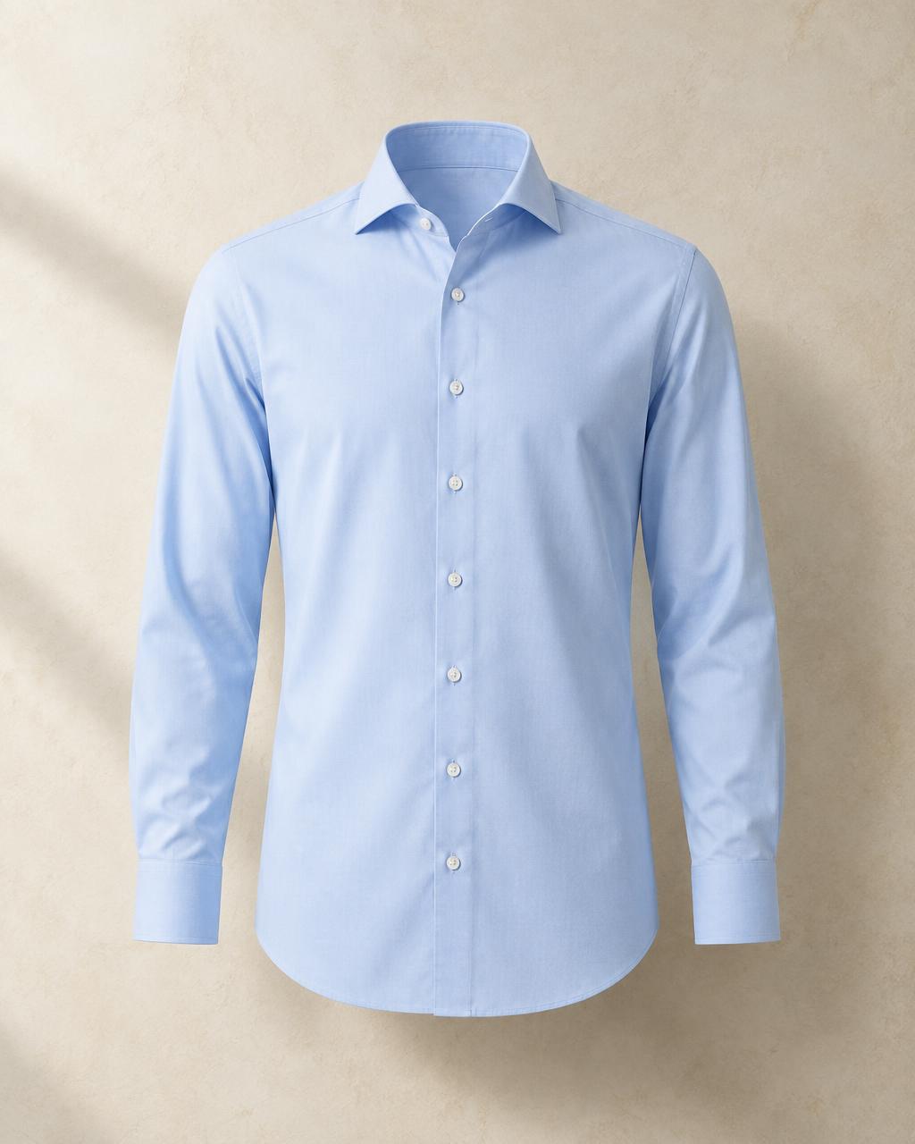 Pale blue formal shirt from the Shaaq collection